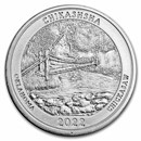 2022 1 oz Ag NATB Oklahoma Chickasaw National Recreation Area