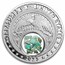 2022 1 oz Ag Treasures of the U.S. New Mexico Turquoise (Box/COA)