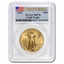 2022 1 oz American Gold Eagle MS-70 PCGS (FirstStrike®)