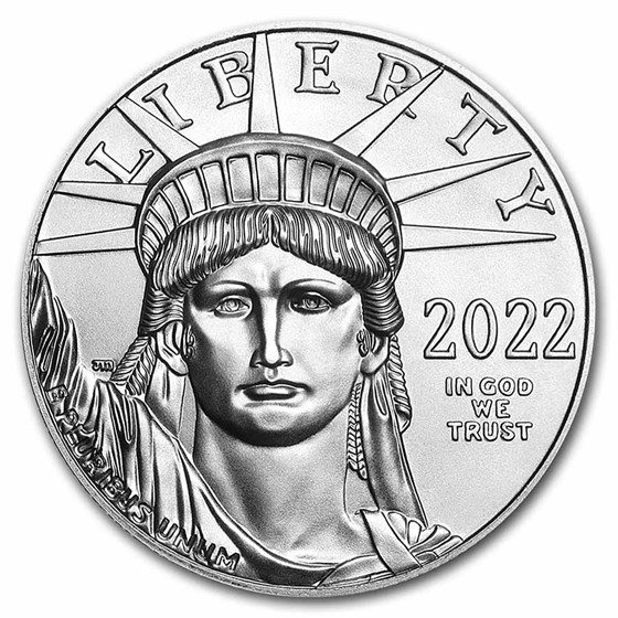 2022 1 oz American Platinum Eagle Coin BU