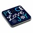 2022 1 oz American Silver Eagle - w/Holiday Tin, Peace Love & Joy