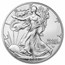 2022 1 oz American Silver Eagle - w/Red Winter Holiday Card