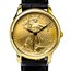 2022 1 oz Gold American Eagle Swiss Made Leather Band Watch