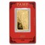 2022 1 oz Gold Bar - PAMP Suisse Year of the Tiger (In Assay)