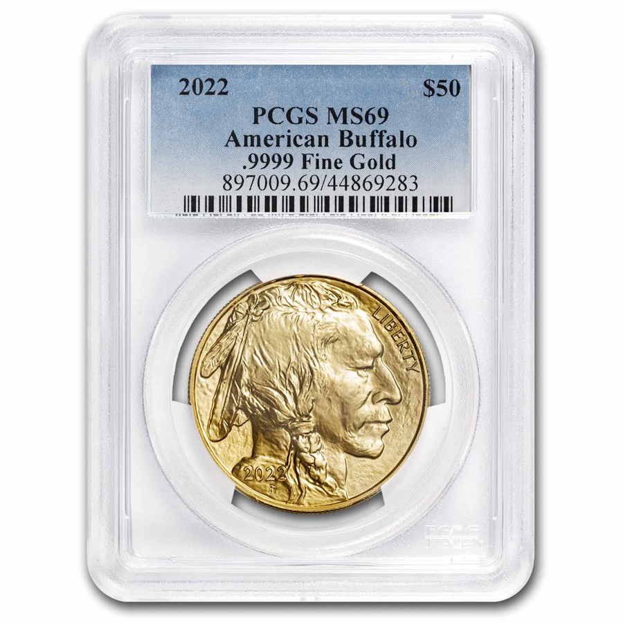 Buy 2022 1 oz Gold Buffalo MS-69 PCGS | APMEX