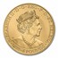 2022 1 oz Gold Goddesses: Hera and the Peacock BU (w/ COA)