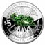 2022 1 oz Silver $5 Australia Rainforest Domed Proof (Box & COA)