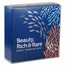 2022 1 oz Silver $5 Domed Great Barrier Reef Proof (w/Box & COA)