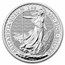 2022 1 oz Silver Britannia (25-Coin MintDirect® Tube)