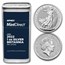2022 1 oz Silver Britannia (25-Coin MintDirect® Tube)