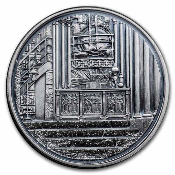 2022 1 oz Silver Coin $2 Harry Potter: Dumbledore's Office