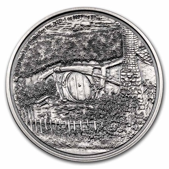 2022 1 oz Silver Coin $2 The Lord of the Rings: The Shire 2022 1 oz Silver Coin $2 The Lord of the Rings: The Shire