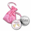2022 1 oz Silver Colorized Round - APMEX (Special Delivery, Girl)