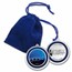 2022 1 oz Silver Colorized Round - APMEX (Three Wise Men Blue)