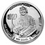 2022 1 oz Silver Domed Native American Weapons Blackfoot Maul