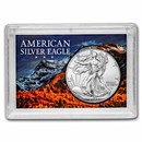 2022 1 oz Silver Eagle - w/Harris Holder, Rocky Mountain Design