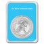 2022 1 oz Silver Eagle - w/"It's A Boy", Stork Card, In TEP