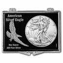 2022 1 oz Silver Eagle - w/Snap-Lock, Embossed Eagle Design