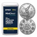 2022 1 oz Silver Libertad (25-Coin MD Premier® Tube + PCGS FS®)