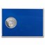 2022 1 oz Silver NASA Retro Worm Logo Proof (w/Case & COA)