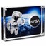 2022 1 oz Silver NASA Retro Worm Logo Proof (w/Case & COA)
