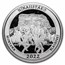 2022 1 oz Silver NATB Montana Glacier National Park (Box/COA)