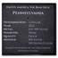 2022 1 oz Silver NATB Pennsylvania Devil's Den (Box/COA)