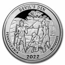 2022 1 oz Silver NATB Pennsylvania Devil's Den (Box/COA)
