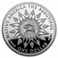 2022 1 oz Silver NATB Washington Olympic National Park (Box/COA)