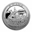 2022 1 oz Silver NATB Wyoming Yellowstone National Park (Box/COA)