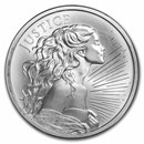 2022 1 oz Silver Shield Round - Justice