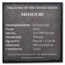 2022 1 oz Silver Treasures of the U.S. Missouri Lead (Box/COA)