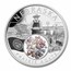 2022 1 oz Silver Treasures of the U.S. Nebraska Prairie Agate