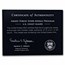 (2022) 1 oz Silver U.S. Coast Guard Medal (w/Box & COA)