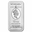 2022 10 oz Silver Queen's Virtues Victory Rectangular Coin