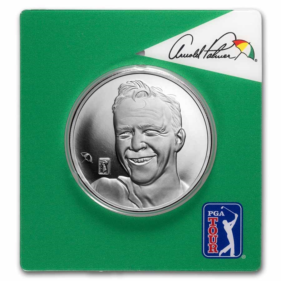 2022 2.5 oz Silver $5 SI Arnold Palmer