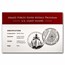 (2022) 2.5 oz Silver U.S. Coast Guard Medal (w/Box & COA)