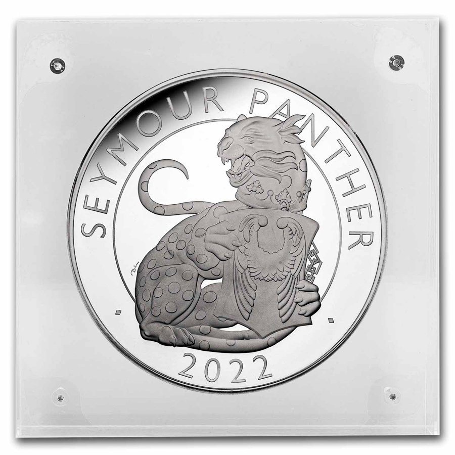 2022 GB 2 kilo Silver Royal Tudor Beasts Panther Prf (Box/COA) | eBay
