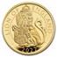 2022 2 oz Gold Royal Tudor Beasts Lion of England Prf (Box/COA)