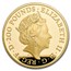 2022 2 oz Gold Royal Tudor Beasts Seymour Panther Prf (Box/COA)