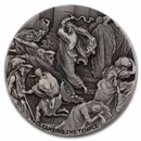 2022 2 oz Silver Coin - Biblical Series (Cleansing the Temple)