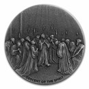 2022 2 oz Silver Coin - Biblical Series (Descent of the Spirit)