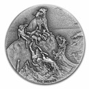 2022 2 oz Silver Coin - Biblical Series (The Deluge)