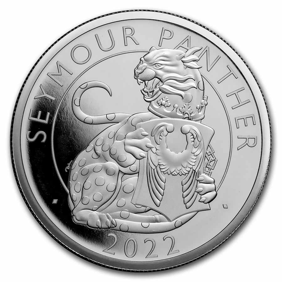 Buy 2022 2 oz Silver Royal Tudor Beasts Panther Proof (Coin Only