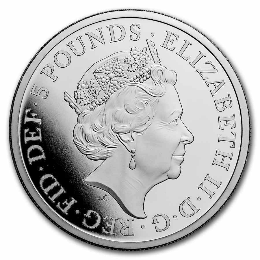 Buy 2022 2 oz Silver Royal Tudor Beasts Panther Proof (Coin Only