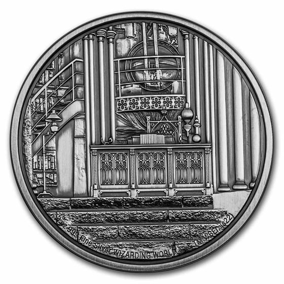 2022 3 oz Silver Coin $10 Harry Potter: Dumbledore's Office 2022 3 oz Silver Coin $10 Harry Potter: Dumbledore's Office