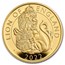 2022 5 oz Gold Royal Tudor Beasts Lion of England Prf (Box/COA)