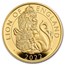 2022 5 oz Gold Royal Tudor Beasts Lion of England Prf (Box/COA)