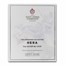 2022 5 oz Silver Goddesses: Hera and the Peacock BU (w Box & COA)