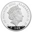 2022 5 oz Silver Royal Tudor Beasts Lion of England Prf (Box/COA)